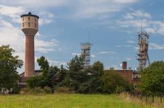 Historic Ignacy Coal Mine in Rybnik, Poland