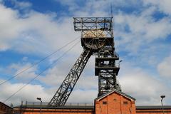 Historic Ignacy Coal Mine in Rybnik-Niewiadom