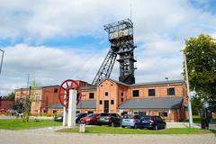 Historic Ignacy Coal Mine in Rybnik-Niewiadom, Poland