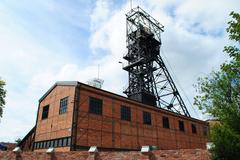 Historic Ignacy Coal Mine in Rybnik, Niewiadom, Poland