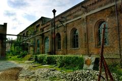 Building of the hoisting machine of the Głowacki shaft in the KWK Ignacy-Hoym coal mine, Poland