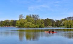 Nowa Huta Lake in Kraków, Poland