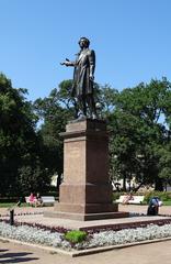 Statue of Alexander Pushkin in St. Petersburg