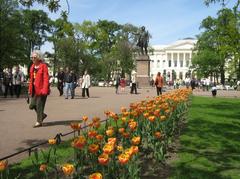 Nevsky Avenue in Saint Petersburg, Russia