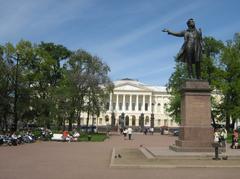 Nevsky Avenue in Saint Petersburg, Russia