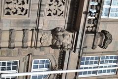 Danish Parliament Building - Christiansborg Palace in Copenhagen