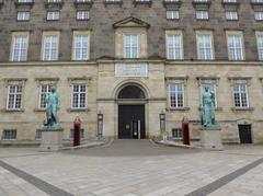 Dronningeporten at Christiansborg Palace in Copenhagen