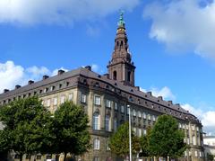 Christiansborg Palace in Copenhagen