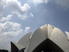 Lotus Temple in New Delhi, India