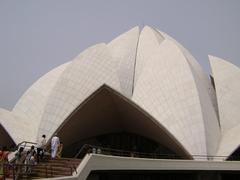 Baha'i Lotus Temple in Delhi, India