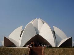 Bahai Lotus Temple in New Delhi