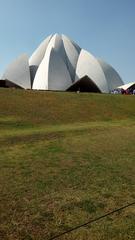 The Lotus Temple in Delhi, India