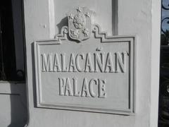 Garden and park fences at Malacañang Palace in Manila