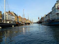 Copenhagen cityscape view