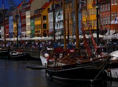 view of Nyhavn in Copenhagen