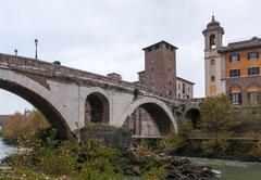 Fabricius Bridge in Rome