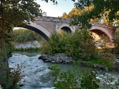 Ponte Fabricio in Rome, Italy