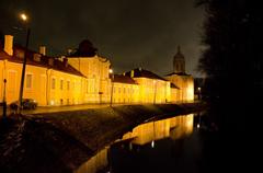 Night view of Alexander Nevsky Monastery