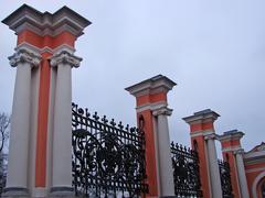 Gates of the Eastern Court at the Alexander Nevsky Lavra