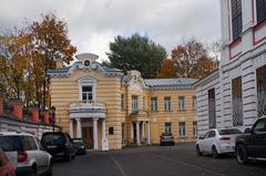 Alexander Nevsky Lavra monastery cemetery office and archieratic hotel