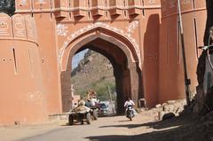 Bhairu Darwaza gate with historical architecture