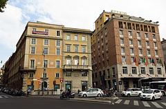 Piazza Barberini in Rome, Italy