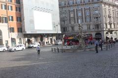 Piazza Barberini in 2018