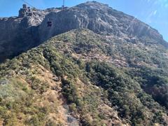 Girnar Peak view from ropeway near Junagadh, Gujarat, India