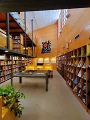 Fundació Pilar i Joan Miró library interior