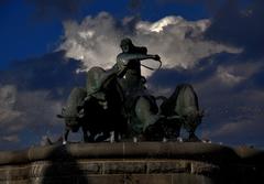 Gefion Fountain in Copenhagen