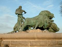 Gefion Fountain in Copenhagen