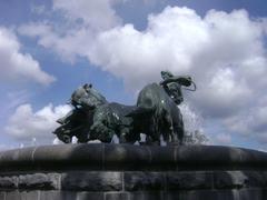 Gefion Fountain in Copenhagen, Denmark