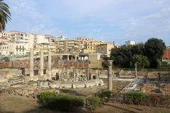 Pozzuoli ancient Roman meat market Macellum