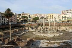 Macellum of Pozzuoli ruins