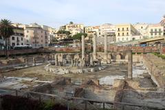 Macellum of Pozzuoli ruins