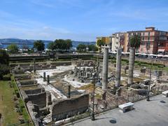 Panoramic view of Pozzuoli, Italy