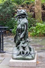 Central Park Zoo sculpture in New York City