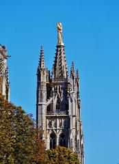 Pey-Berland Tower of the Cathedral of St. Andrew in Bordeaux, France