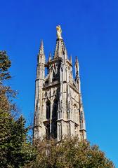 Pey-Berland Tower of the Cathedral of St. Andrew in Bordeaux, France