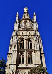 Pey-Berland Tower of the Cathedral of St. Andrew in Bordeaux