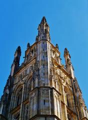 Pey-Berland Tower of the Cathedral of St. Andrew in Bordeaux, France