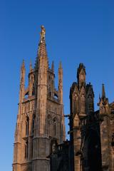 Pey Berland tower near Saint-André Cathedral in Bordeaux