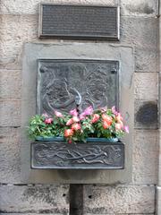 The Witches' Well near Edinburgh Castle on the Esplanade