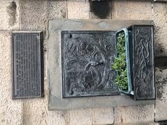 The Witches' Well, Castle Esplanade in Edinburgh