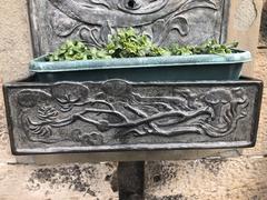 Witches' Well at Castle Esplanade in Edinburgh