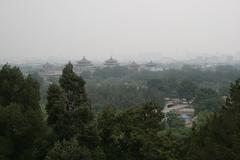 Bai Ta White Pagoda on Qionghua Island in Beihai Park Beijing