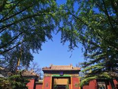 The Palace of Yonghe, renowned Tibetan Buddhist temple in Beijing, China