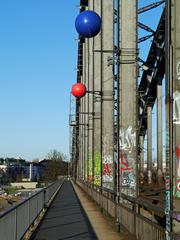 Deutschherrnbrücke with Sonic Vista sound installation 2016