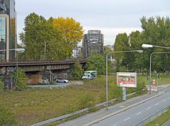 Deutschherrnbrücke in Frankfurt am Main, 2012, von Süden