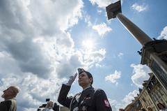 Premier Beata Szydło at the 225th anniversary of the May 3rd Constitution in Warsaw